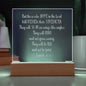 Isaiah 40 31 lighted plaque