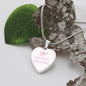 Very Demur Very Mindful Heart Necklace