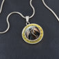 Saint Michael The Archangel Protection Pendant Necklace