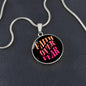 Faith Over Fear Pendant Necklace