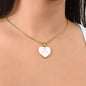 Very Demur Very Mindful Heart Necklace