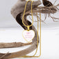 Very Demur Very Mindful Heart Necklace