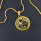 Saint Christopher Protection Pendant Necklace