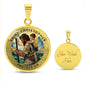 Saint Christopher Protection Pendant Necklace