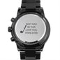 Men's Rugged Stainless Steel Black Watch For Dad Who Golfs