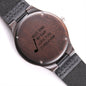 Men's Wooden Watch For Dad Who Golfs
