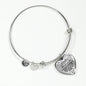 To My Daughter Dad Loves You Heart Bangle Bracelet
