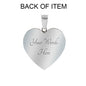 To My Daughter Mom Loves You Heart Bangle Bracelet