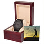 Men's Wooden Watch For Dad Who Golfs From Daughter With Card