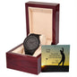 Men's Wooden Watch For Dad Who Golfs From Son With Card