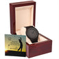 Men's Wooden Watch For Dad Who Golfs From Daughter With Card