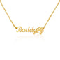 Custom Pet Lover Necklace Perfect For Dog Moms and Cat Ladies