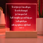 Isaiah 41:10 Do Not Fear For I Am With You Plaque