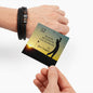 Men's Bracelet For Dad Who Golfs From Daughter With Message Card