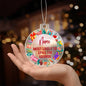 Most Likely To Spike The Eggnog Festive Personalized Christmas Ornament