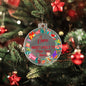 Custom Festive Christmas Ornament Most Likely To With Your Text