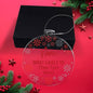 Custom Snowflake Christmas Ornament Most Likely To With Your Text