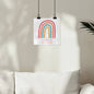 Very Demure Very Mindful Rainbow Poster In Coconut Girl Colors