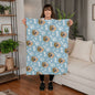 Custom Mink Touch Fleece Blanket With Your Dog's Photo