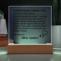 Personalized Nursing Assistant Plaque