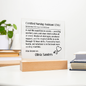 Personalized Nursing Assistant Plaque