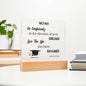 Personalized Plaque For Graduation Go Confidently In The Direction Of Your Dreams
