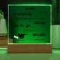 Personalized Plaque For Graduation Go Confidently In The Direction Of Your Dreams