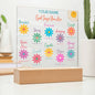 God Says You Are Personalized Bible Verse Encouragement Plaque