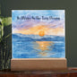 His Mercies Are New Every Morning Inspirational Plaque, Lamentations 3:22-23