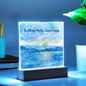 His Mercies Are New Every Morning Inspirational Plaque, Lamentations 3:22-23