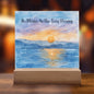 His Mercies Are New Every Morning Inspirational Plaque, Lamentations 3:22-23