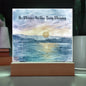 His Mercies Are New Every Morning Inspirational Plaque, Lamentations 3:22-23