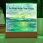 His Mercies Are New Every Morning Inspirational Plaque, Lamentations 3:22-23