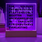 John 3:16 Plaque For God So Loved The World Bible Verse