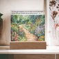 Decorative Plaque Be Strong And Courageous Joshua 1:9 LED Optional