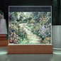 Decorative Plaque Be Strong And Courageous Joshua 1:9 LED Optional