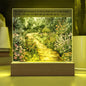 Decorative Plaque Be Strong And Courageous Joshua 1:9 LED Optional