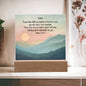 Personalized Matthew 17:20-21 LED Plaque Mustard Seed Faith Moves Mountains