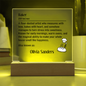 Personalized Gift For Baker Definition Name Plaque