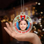 Personalized Family Photo Christmas Ornament 8