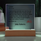Personalized Farmer Definition Name Plaque