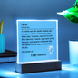 Florist Definition Personalized LED Light Plaque