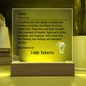 Florist Definition Personalized LED Light Plaque