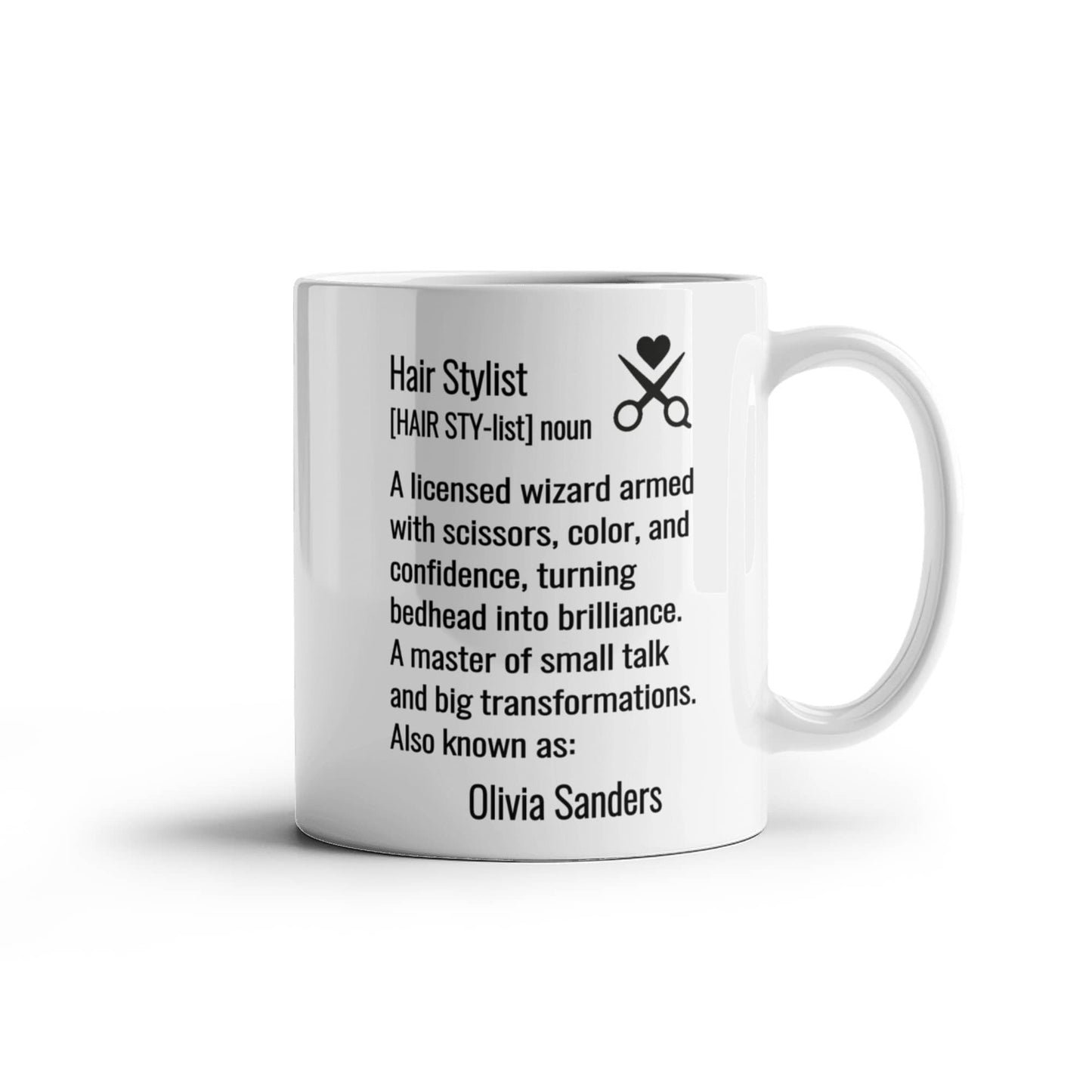 Personalized Hair Stylist Definition Mug Gift