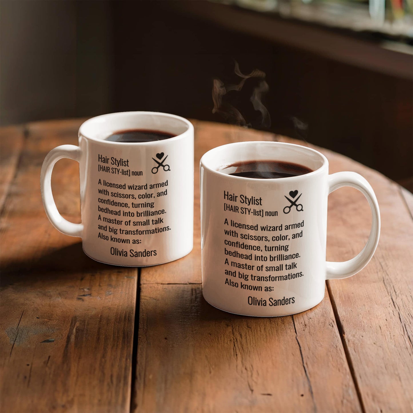 Personalized Hair Stylist Definition Mug Gift