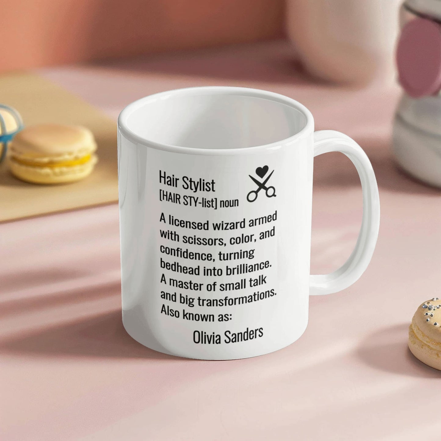 Personalized Hair Stylist Definition Mug Gift