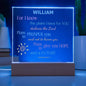 Personalized For Kids Jeremiah 29:11 LED Plaque For I Know The Plans I Have For You
