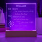 Personalized For Kids Jeremiah 29:11 LED Plaque For I Know The Plans I Have For You