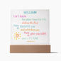 Personalized For Kids Jeremiah 29:11 LED Plaque For I Know The Plans I Have For You