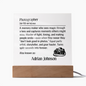 Personalized Gift For Photographer Definition Name Plaque